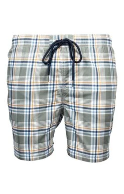 Men's Baileys Print Plaid Swim Shorts