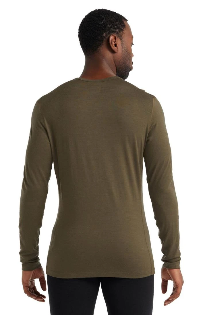 Mens Icebreaker Oasis Long Sleeve Crew Neck 5 Mens Icebreaker Oasis Long Sleeve Crew Neck - Image 5