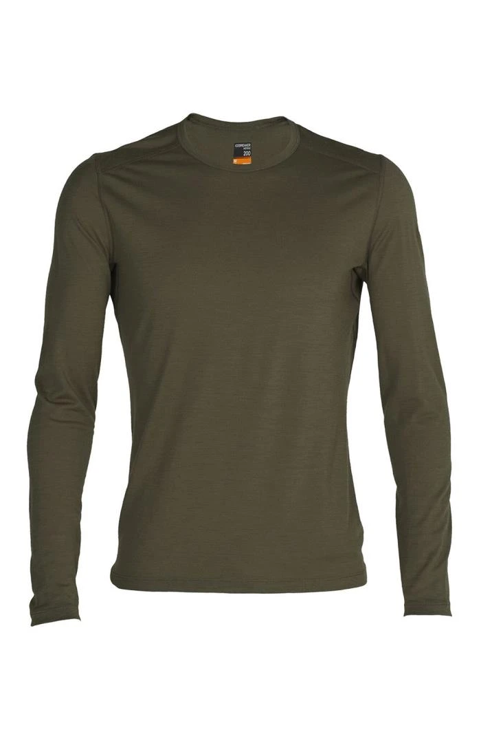 Mens Icebreaker Oasis Long Sleeve Crew Neck 6 Mens Icebreaker Oasis Long Sleeve Crew Neck - Image 6