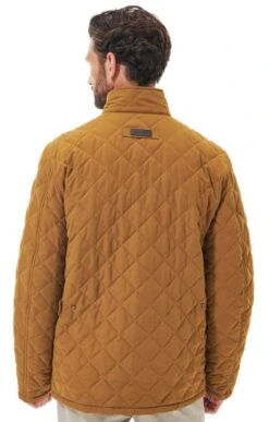 Barbour Shoveler Quilt Jacket -Bruar Heritage Sales Store TS09877WASHEDOCHRE 1