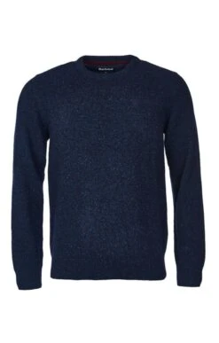 Men's Barbour Tisbury Crew Sweater -Bruar Heritage Sales Store TS09900NAVY 1