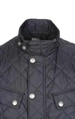 Barbour International Ariel Quilt Jacket -Bruar Heritage Sales Store TS10098BLACK 6