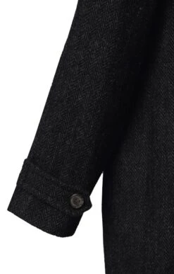 Men's Harris Tweed Raglan Coat -Bruar Heritage Sales Store TS12395CHARCOALHB 2