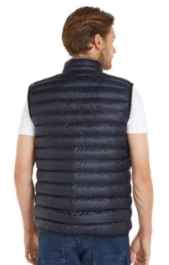 Men's Tommy Hilfiger Packable Down Vest -Bruar Heritage Sales Store TS17965DESERTSKY 1