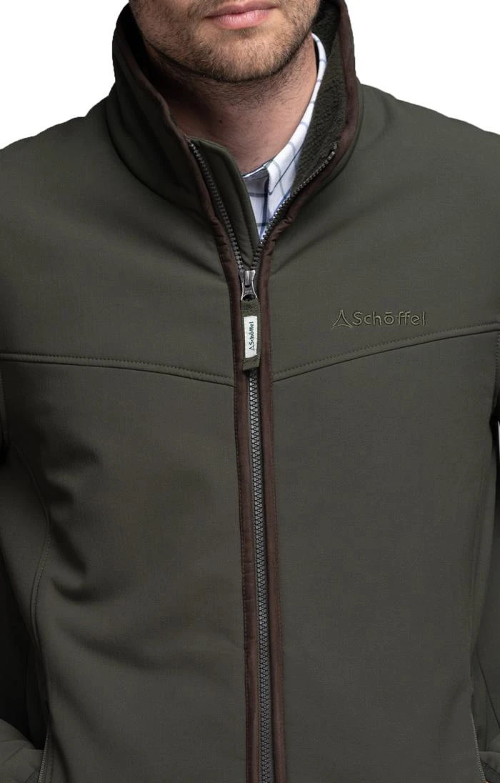 Men's Schöffel Burrough Soft Shell Jacket 3 Men's Schöffel Burrough Soft Shell Jacket - Image 3