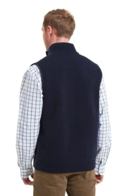Men's Schöffel Hybrid Quilt Aerobloc Gilet -Bruar Heritage Sales Store TS21582NAVY 1