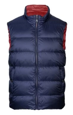 Men's Delius Quilt Gilet -Bruar Heritage Sales Store TS21608RED 2