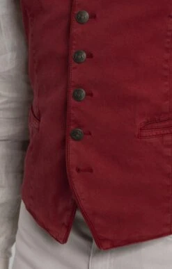 Men's Maarte GD Vest -Bruar Heritage Sales Store TS22075RED 2