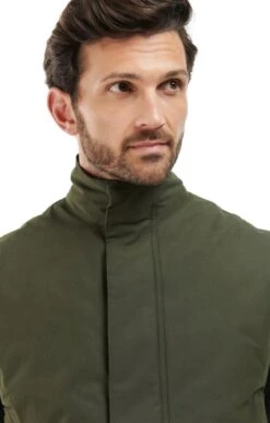 Men's Barbour Farringdon Gilet -Bruar Heritage Sales Store TS22174OLIVE 2