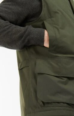 Men's Barbour Farringdon Gilet -Bruar Heritage Sales Store TS22174OLIVE 3