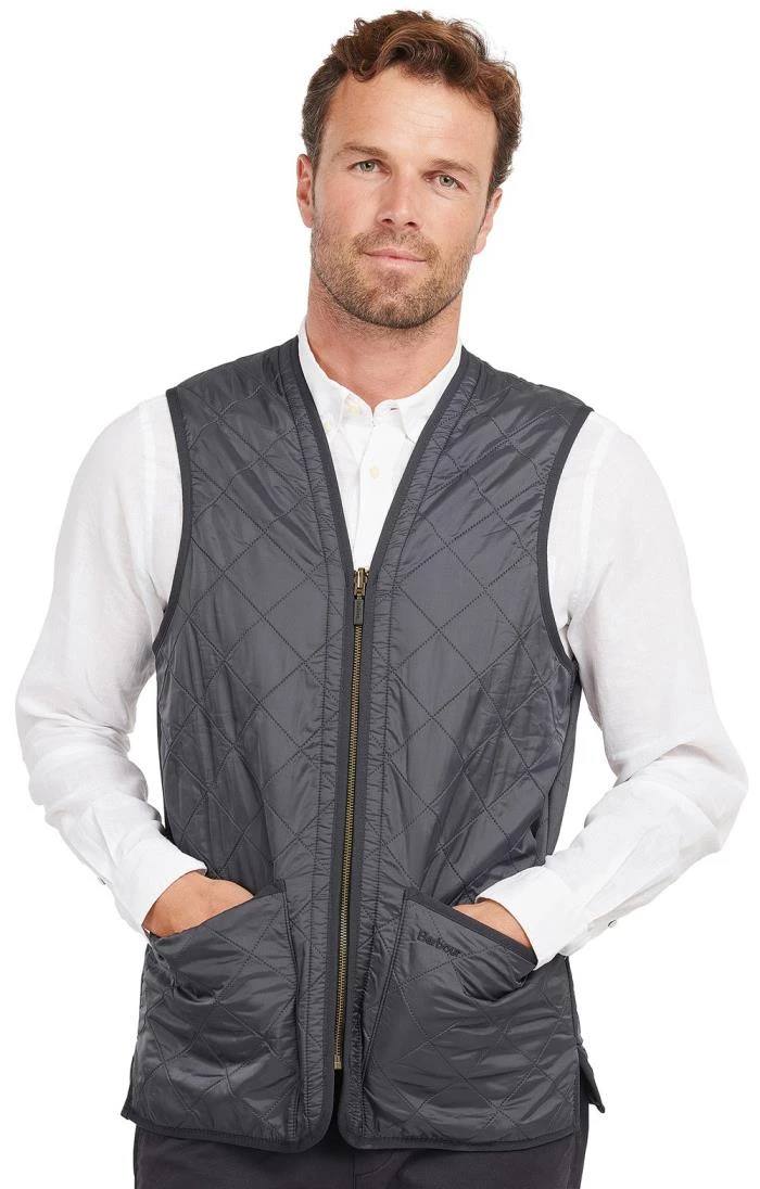 Men's Barbour Polarquilt Waistcoat/Zip In Liner 1 Men's Barbour Polarquilt Waistcoat/Zip In Liner