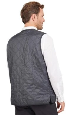 Men's Barbour Polarquilt Waistcoat/Zip In Liner -Bruar Heritage Sales Store TS22180NAVY 1