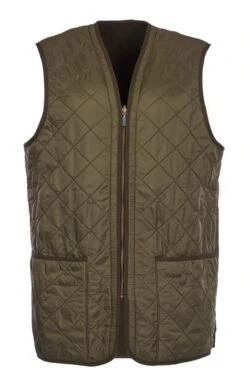 Men's Barbour Polarquilt Waistcoat/Zip In Liner -Bruar Heritage Sales Store TS22180OLIVE 2