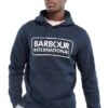 Men's Barbour International Pop Over Hoodie