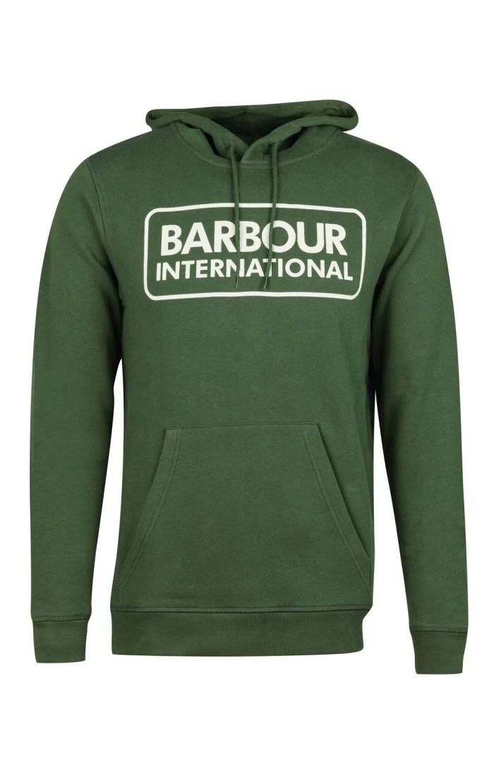 Men's Barbour International Pop Over Hoodie 6 Men's Barbour International Pop Over Hoodie - Image 6