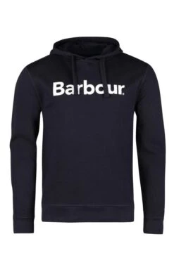 Men's Barbour Logo Hoodie 9 Men's Barbour Logo Hoodie -Bruar Heritage Sales Store TS22184NAVY 2