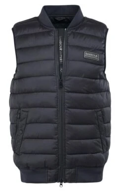 Men's Barbour International Elgin Gilet -Bruar Heritage Sales Store TS22322BLACK 4