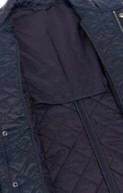 Men's Barbour International Tourer Ariel Quilted Jacket -Bruar Heritage Sales Store TS22326NAVY 2