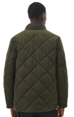 Men's Barbour Winter Chelsea Quilt -Bruar Heritage Sales Store TS23157DKOLIVE 2
