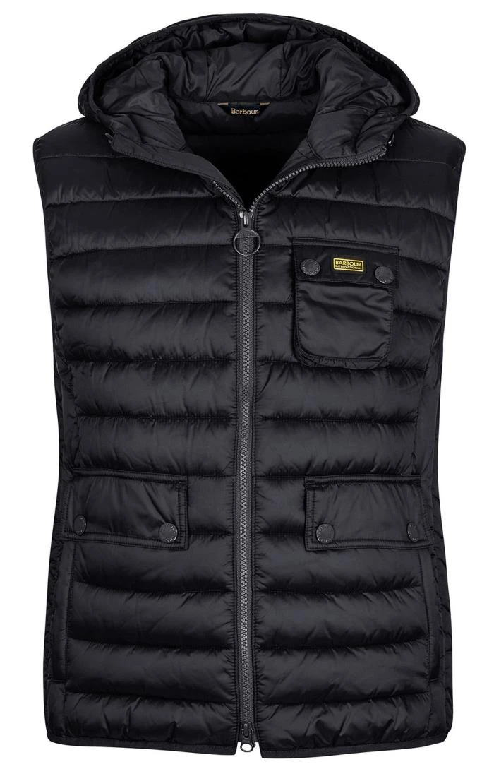 Men's Barbour International Ousten Hooded Gilet 4 Men's Barbour International Ousten Hooded Gilet - Image 4