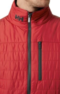 Men’s Helly Hansen Crew Insulator Vest -Bruar Heritage Sales Store TS23215RED 3