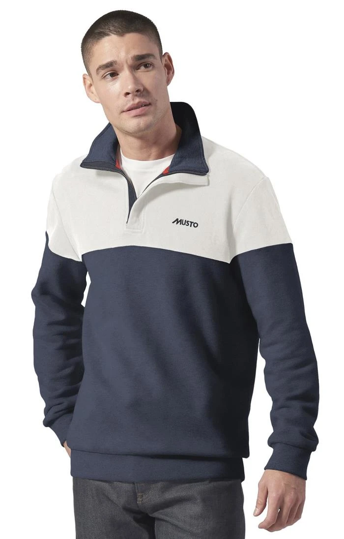 Men’s Musto Marina Zip Neck Sweater 2 Men’s Musto Marina Zip Neck Sweater - Image 2