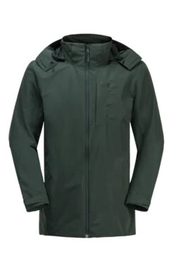 Men's Jack Wolfskin Fernblick 2L Jacket -Bruar Heritage Sales Store TS23693BLACKOLIVE 5