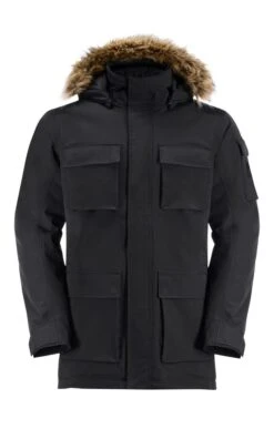 Men's Jack Wolfskin Glacier Canyon Parka -Bruar Heritage Sales Store TS23694BLACK 5