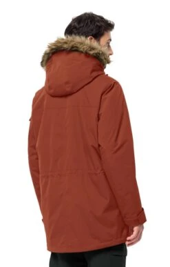 Men's Jack Wolfskin Glacier Canyon Parka -Bruar Heritage Sales Store TS23694CARMINE 1