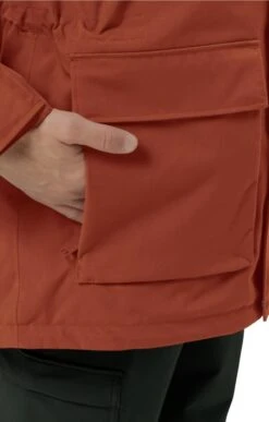 Men's Jack Wolfskin Glacier Canyon Parka -Bruar Heritage Sales Store TS23694CARMINE 3