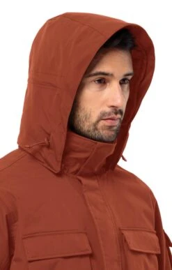 Men's Jack Wolfskin Glacier Canyon Parka -Bruar Heritage Sales Store TS23694CARMINE 4