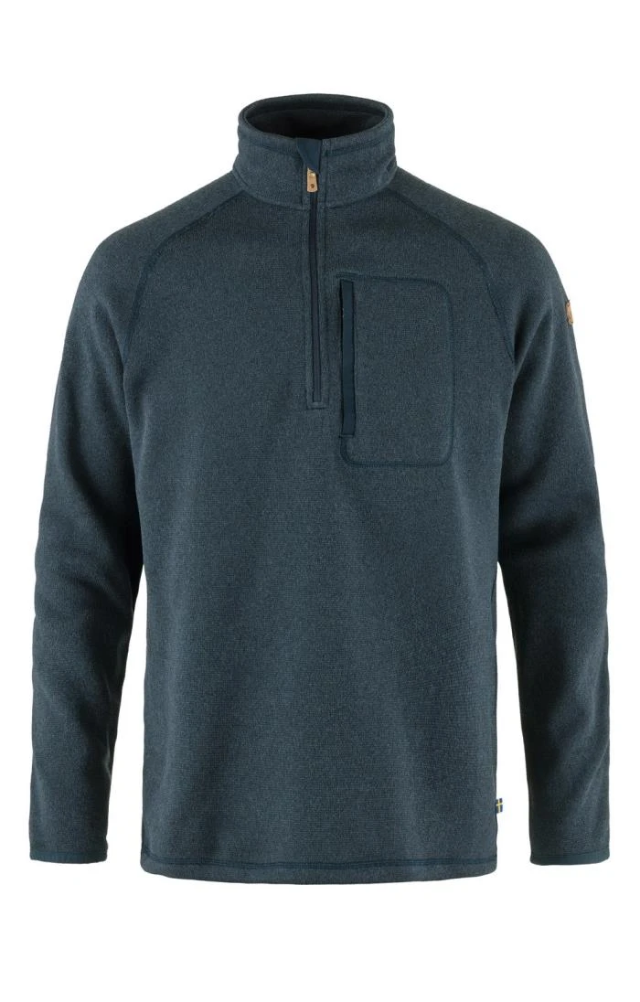 Men's Fjallraven Ovik Fleece 1/2 Zip 1 Men's Fjallraven Ovik Fleece 1/2 Zip