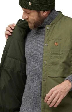 Men's Fjallraven Singi Padded Vest -Bruar Heritage Sales Store TS23806LAURELGREEN 2