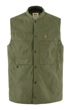 Men's Fjallraven Singi Padded Vest -Bruar Heritage Sales Store TS23806LAURELGREEN 3