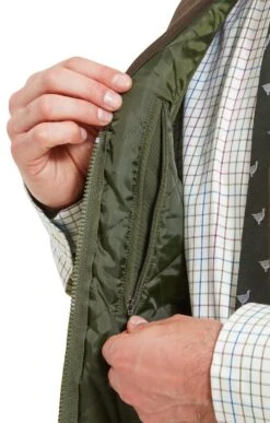 Mens Schoffel Stamford Shooting Vest -Bruar Heritage Sales Store TS24013HUNTER 3