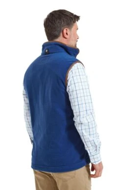Men's Schoffel Oakham Gilet -Bruar Heritage Sales Store TS24100COBALT 1