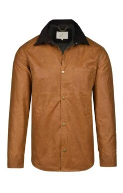 Men's Wax Overshirt -Bruar Heritage Sales Store TS26514GOLD 1