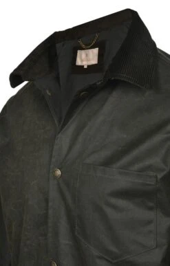 Men's Wax Overshirt -Bruar Heritage Sales Store TS26514OLIVE 2