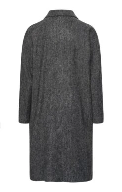 Raglan Sleeve Tweed Coat -Bruar Heritage Sales Store TS30165CHARCOALHB 2