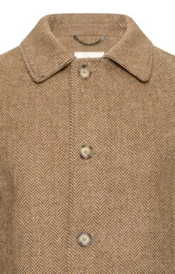 Raglan Sleeve Tweed Coat -Bruar Heritage Sales Store TS30165HWWHEATHB 3