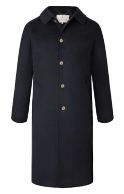 Raglan Sleeve Cashmere Coat -Bruar Heritage Sales Store TS30175MIDGREY 1