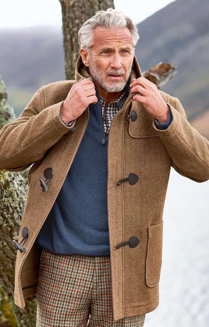 Men’s Tweed Duffle Coat 1 Men’s Tweed Duffle Coat