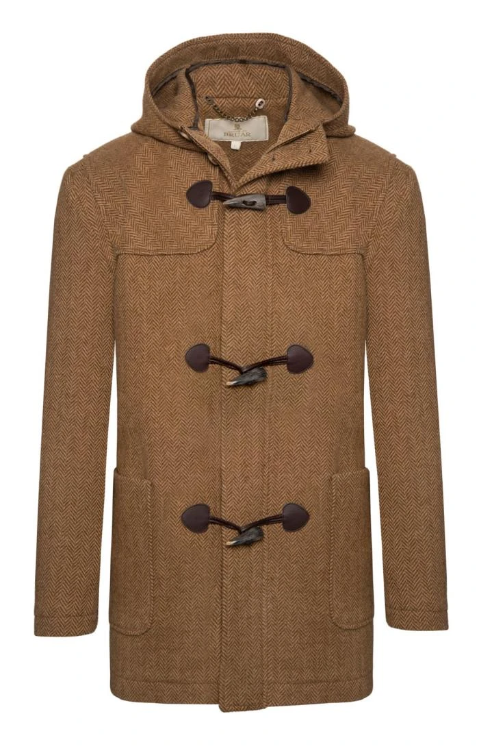 Men’s Tweed Duffle Coat 5 Men’s Tweed Duffle Coat - Image 5