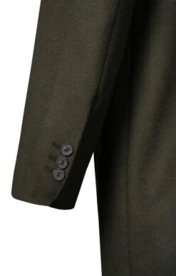 Men's Wool & Cashmere Paddock Coat -Bruar Heritage Sales Store TS30420DEEPOLIVE 2