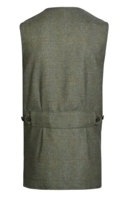 Men's Scottish Saxony Tweed Waistcoat -Bruar Heritage Sales Store TS30451LOVATGRNSKYWP 1