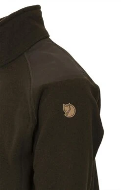 Men's Fjallraven Buck Fleece Jacket -Bruar Heritage Sales Store TS38072DKOLIVE 3