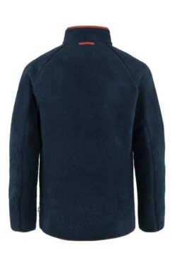Men’s Fjallraven Vardag Pile Fleece Jacket -Bruar Heritage Sales Store TS58963NAVYAUTUMNLEAF 1