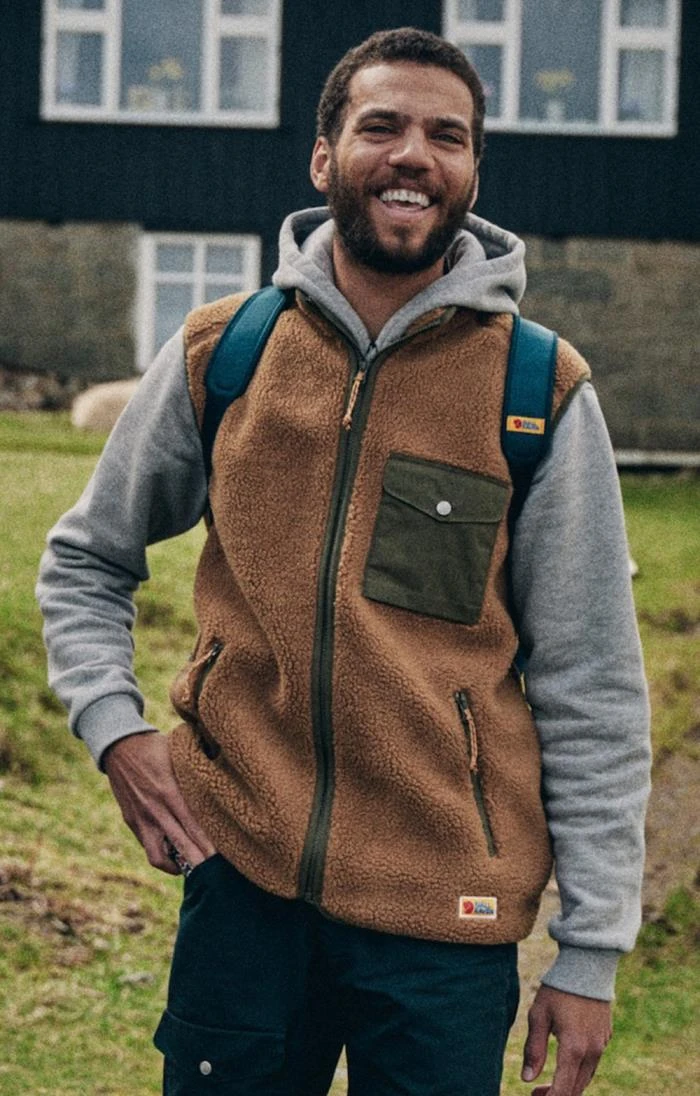 Men’s Fjallraven Vardag Pile Fleece Vest 1 Men’s Fjallraven Vardag Pile Fleece Vest