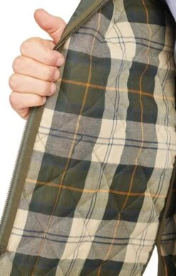 Barbour Quilted Waistcoat 18 Barbour Quilted Waistcoat -Bruar Heritage Sales Store TS99342OLIVEANCIENT 2 1