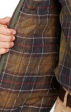 Barbour Quilted Waistcoat 21 Barbour Quilted Waistcoat -Bruar Heritage Sales Store TS99342OLIVECLASSIC 2 1